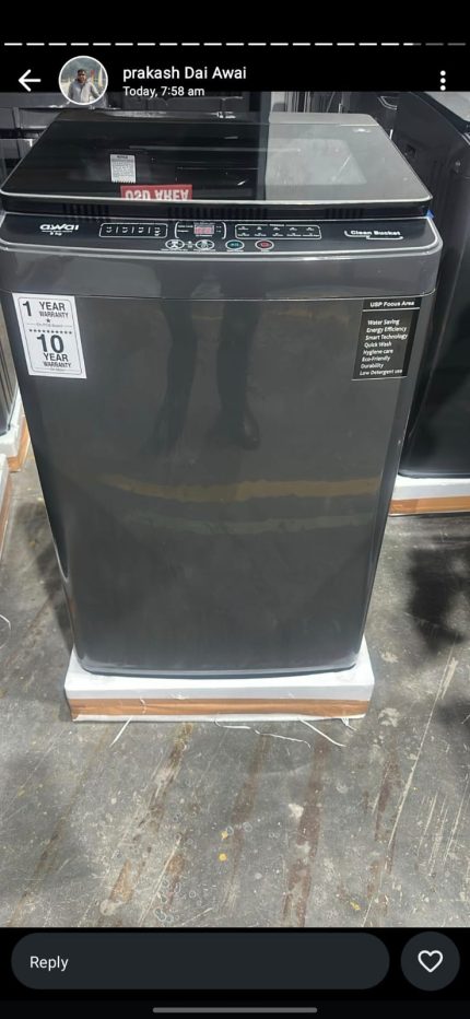 Washing Machine ( Top Load ) 8kg